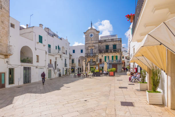 Centro storico di Cisternino dall'alto